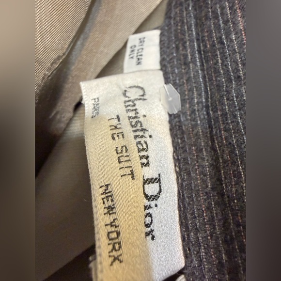 Christian Dior Pencil Skirt Wool Blend Size 12 w Pockets The Suit - Picture 3 of 6